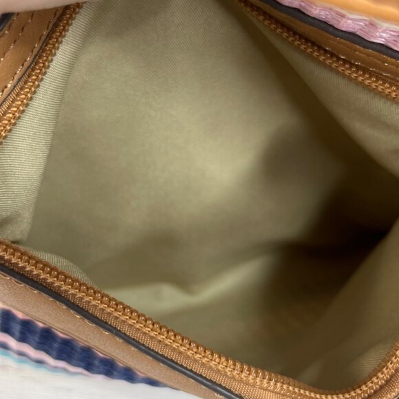 Rosetti Womens Crossbody Bag Striped Pattern Adjustable Strap - Picture 8 of 11